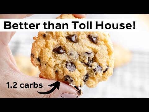 Keto Chocolate Chip Cookies